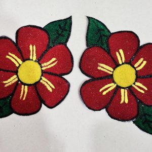 Flower Patch - Red