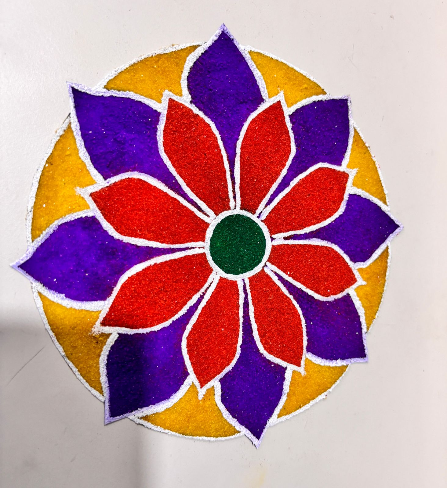 Handmade Round Rangoli